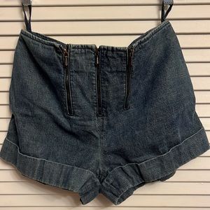 Vintage Chanel Denim Shorts